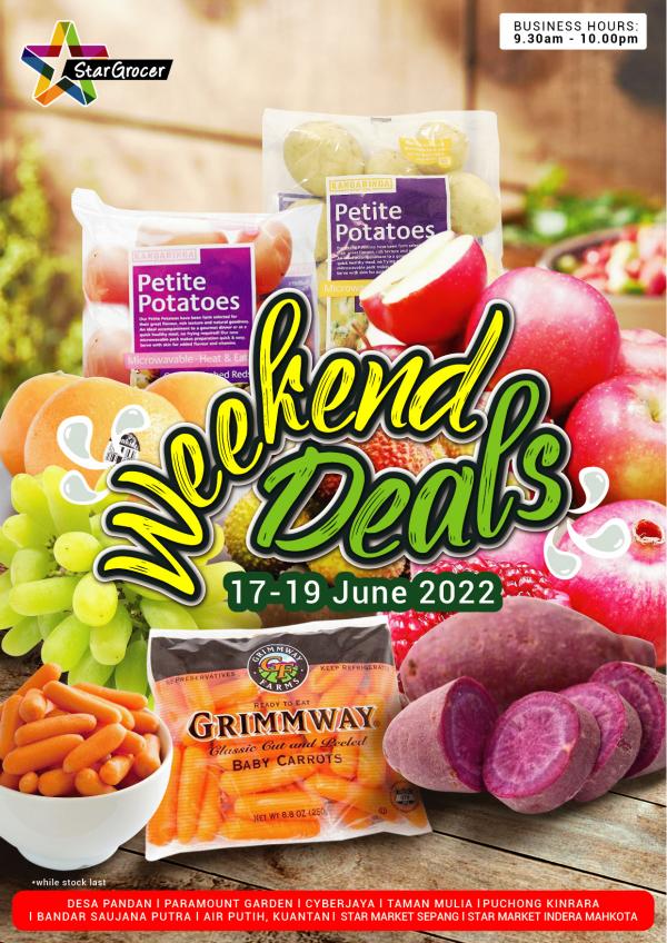 Star Grocer Weekend Promotion (17 Jun 2022 - 19 Jun 2022)