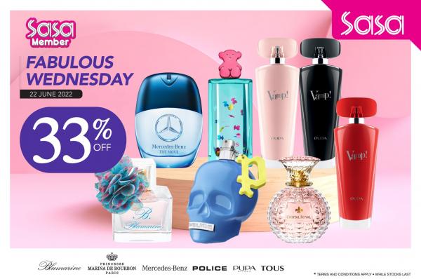 SaSa Fabulous Wednesday Promotion (22 Jun 2022)