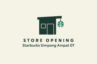 Starbucks Simpang Ampat DT Opening Promotion (29 June 2022 - 4 July 2022)