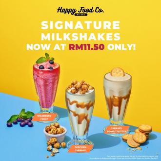 GSC Signature Milkshakes Promotion