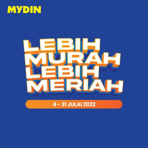 MYDIN Lebih Murah Lebih Meriah Promotion (4 Jul 2022 - 31 Jul 2022)