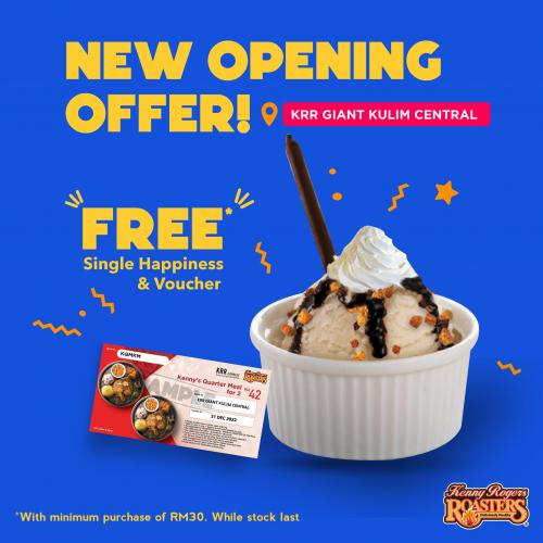 Kenny Rogers ROASTERS Giant Kulim Central Opening Promotion