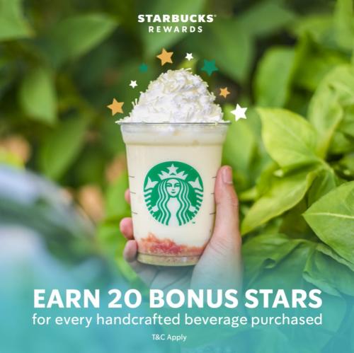 Starbucks Member's Day Promotion Earn 20 Bonus Stars (11 Jul 2022)