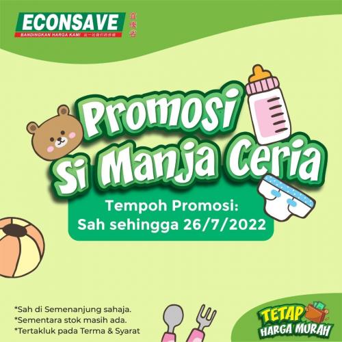 Econsave Baby Fair Promotion (valid until 26 Jul 2022)