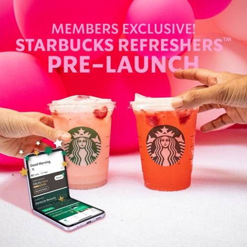 Starbucks Rewards Members Promotion (25 Jul 2022)