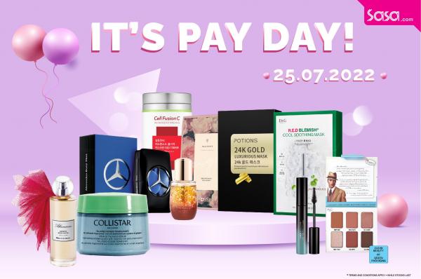 SaSa Online Payday Sale (25 Jul 2022)