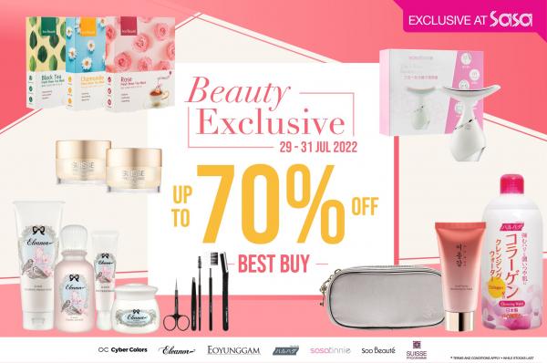 SaSa Beauty Best Buy Promotion (29 Jul 2022 - 31 Jul 2022)