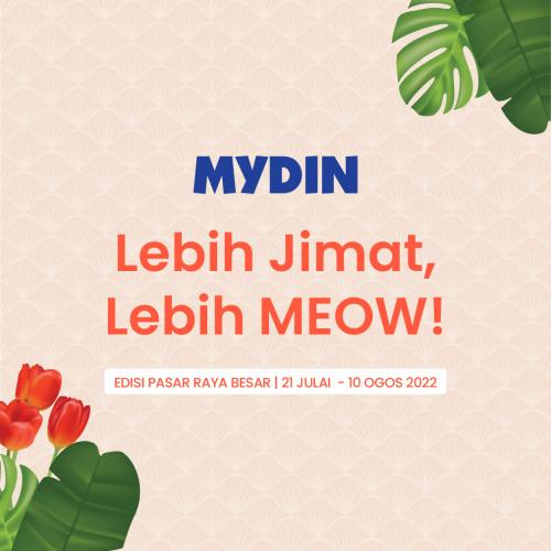 MYDIN Cat Food Promotion (21 Jul 2022 - 10 Aug 2022)