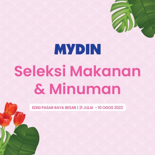 MYDIN Food & Drinks Promotion (21 Jul 2022 - 10 Aug 2022)