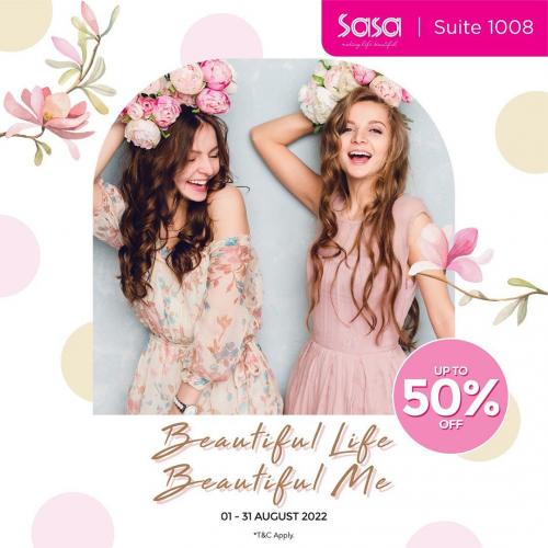 Sasa Special Sale Up To 50% OFF at Johor Premium Outlets (1 Aug 2022 - 31 Aug 2022)