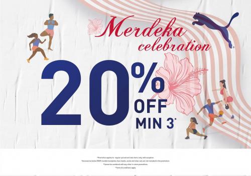 PUMA AEON Mall Shah Alam Merdeka Promotion (20 Aug 2022 - 18 Sep 2022)
