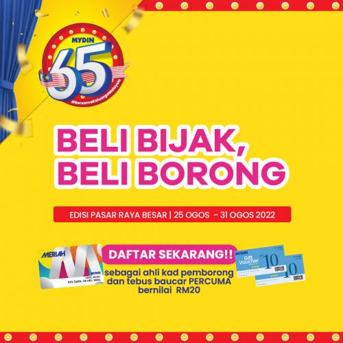 MYDIN Beli Bijak Beli Borong Promotion (25 Aug 2022 - 31 Aug 2022)