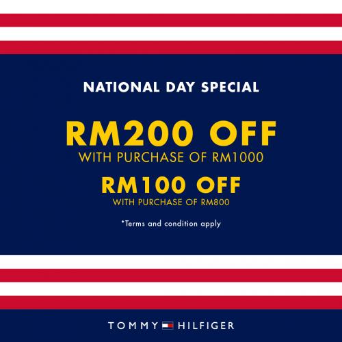 Tommy Hilfiger Merdeka Sale (valid until 31 Aug 2022)