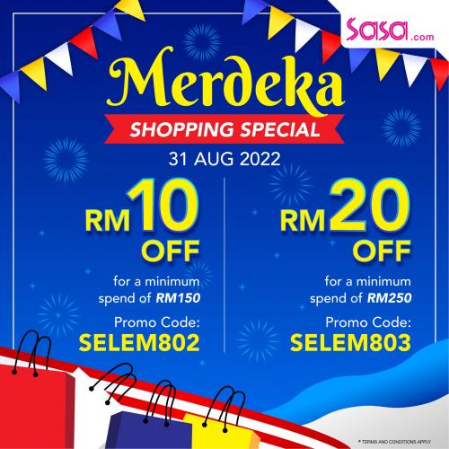 SaSa Online Super Payday Sale (31 Aug 2022)