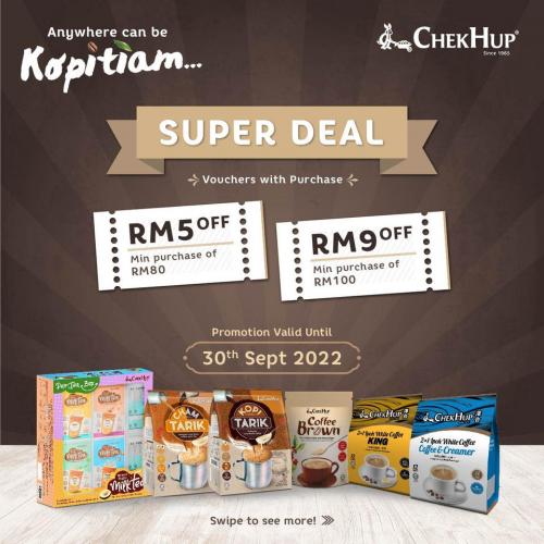 Chek Hup Malaysia Day Super Deal Promotion (valid until 30 Sep 2022)