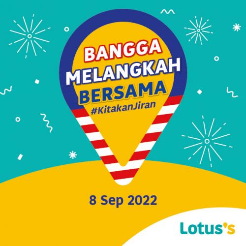 Tesco / Lotus's Merdeka Promotion (8 Sep 2022 - 21 Sep 2022)