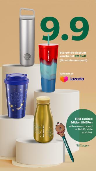 Starbucks Lazada 9.9 Sale (9 September 2022 - 11 September 2022)