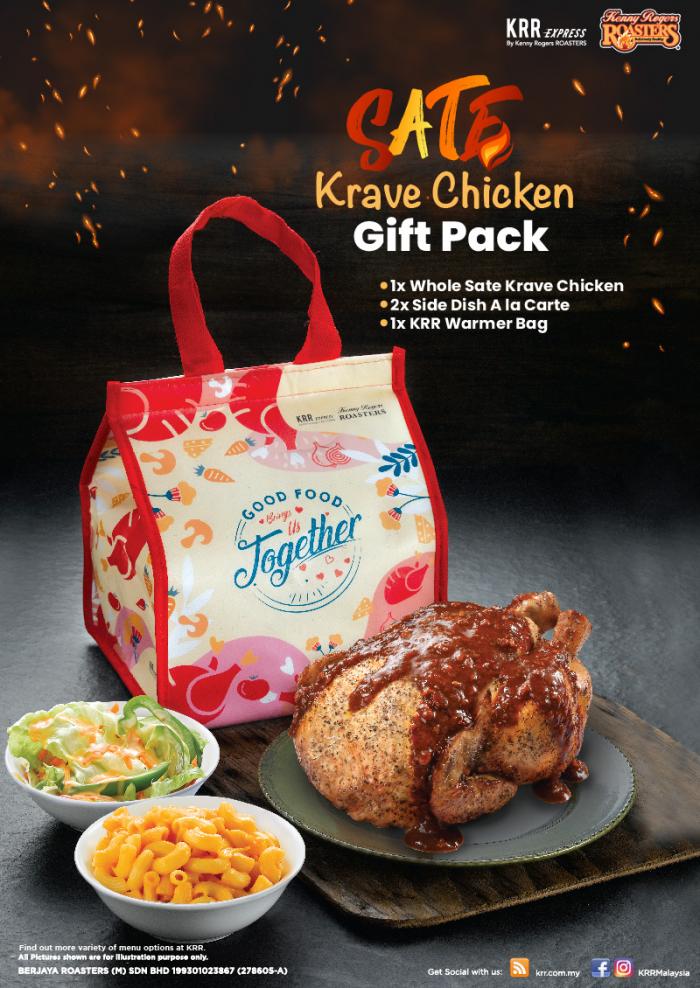 Kenny Rogers ROASTERS Sate Krave Chicken Gift Pack
