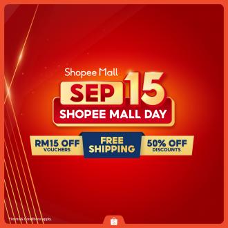 Shopee Mall Day Sale (15 September 2022)