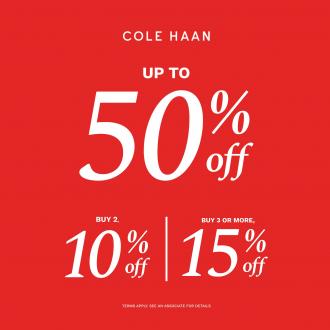Cole Haan Malaysia Day Sale at Mitsui Outlet Park (16 September 2022 - 18 September 2022)
