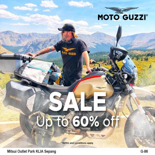 Moto Guzzi Sale Up To 60% OFF at Mitsui Outlet Park Moto Guzzi Sale Up To 60% OFF at Mitsui Outlet Park