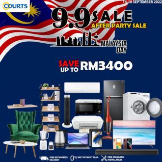 COURTS Online Malaysia Day Sale Save Up To RM3400 (14 September 2022 - 18 September 2022)