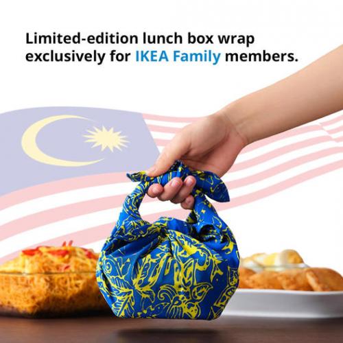 IKEA Family Malaysia Day FREE Lunch Box Wrap Promotion (16 Sep 2022 - 18 Sep 2022)