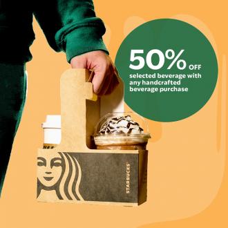 Starbucks Malaysia Day Promotion 50% OFF Selected Beverage (16 September 2022 - 18 September 2022)