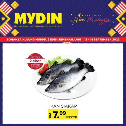 MYDIN Malaysia Day Promotion (16 Sep 2022 - 18 Sep 2022)