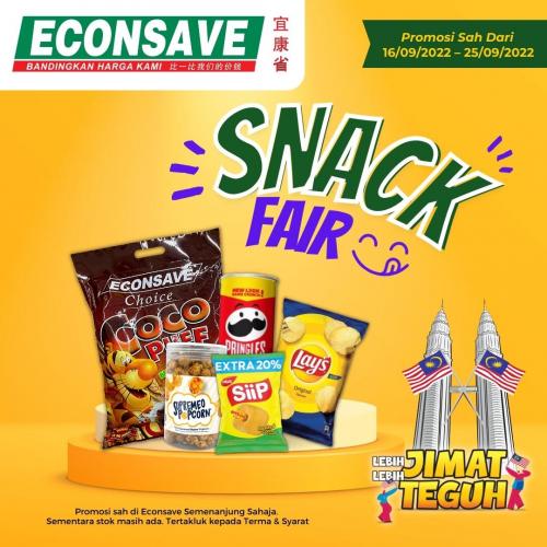 Econsave Snack Fair Promotion (16 Sep 2022 - 25 Sep 2022)