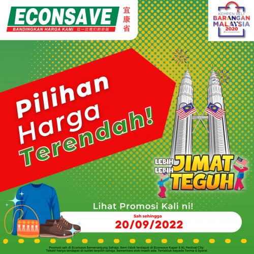 Econsave Fashion & Stationery Promotion (valid until 20 Sep 2022)