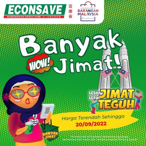 Econsave Banyak Jimat Promotion (valid until 20 Sep 2022)