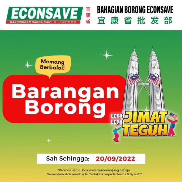 Econsave Barangan Borong Promotion (valid until 20 Sep 2022)
