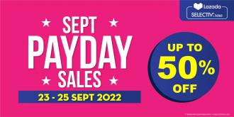 SaSa Lazada September Payday Sale Up To 50% OFF (23 September 2022 - 25 September 2022)