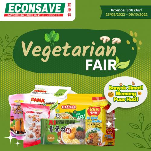 Econsave Vegetarian Fair Promotion (23 Sep 2022 - 29 Sep 2022)