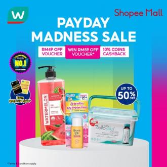 Watsons Shopee Payday Madness Sale (30 September 2022)
