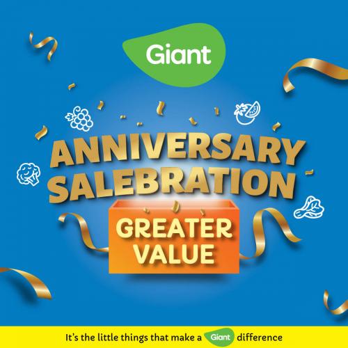 Giant Anniversary Salebration Promotion (29 Sep 2022 - 12 Oct 2022)