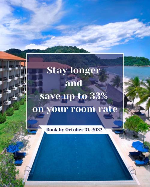 Hyatt Regency Kuantan Resort Stay Longer Promotion Up To 33% OFF (3 Oct 2022 - 31 Oct 2022)