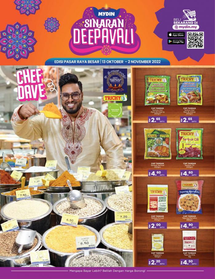 MYDIN Deepavali Promotion Catalogue (13 Oct 2022 - 2 Nov 2022)