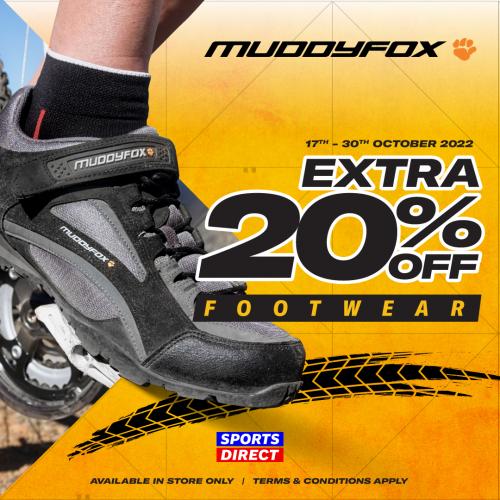 Sports Direct Muddyfox Footwear Sale Extra 20% OFF (valid until 30 Oct 2022)