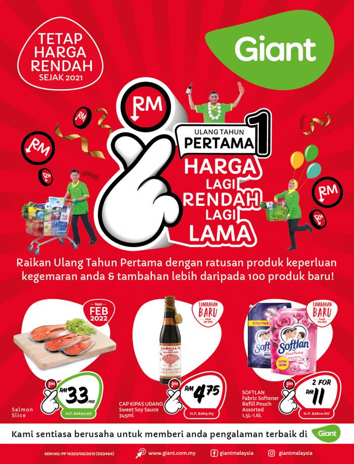 Giant Harga Lagi Rendah Lagi Lama Promotion Catalogue