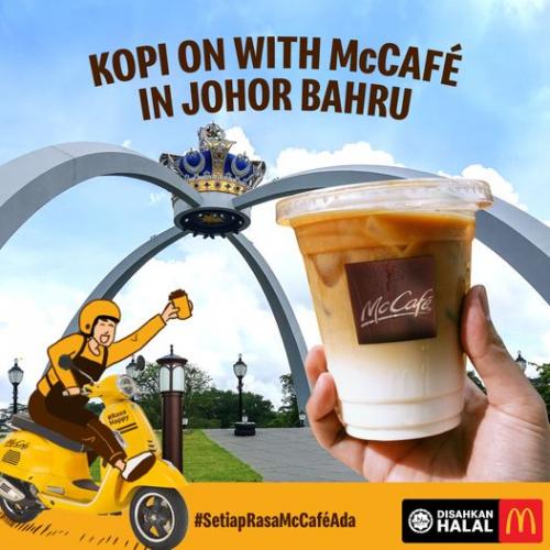 McDonald's McCafe Rasa Ceria Convoy FREE Iced Latte Promotion in Johor Bahru (30 Oct 2022)