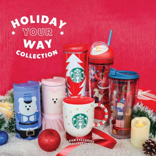 Starbucks Holiday Your Way & Japan Exclusive Collections (2 Nov 2022 onwards)