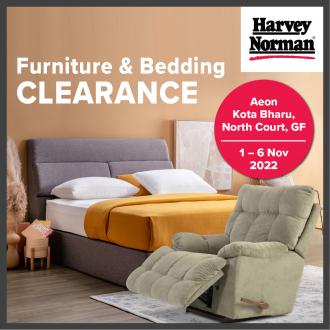 Harvey Norman AEON Kota Bharu Furniture & Bedding Clearance Sale (1 November 2022 - 6 November 2022)