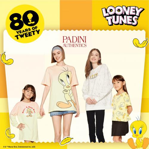 Padini Looney Tunes Tweety's 80th Anniversary Collections