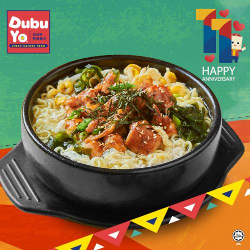 DubuYo sedapZ Honey Bulgogi Chicken Ramyeon for RM11 Promotion (valid until 13 Nov 2022)