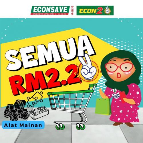 Econsave Kids Toys @ RM2.20 Promotion