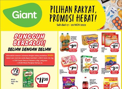 Giant Weekend Promotion (17 Nov 2022 - 20 Nov 2022)