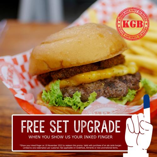 KGB GE15 General Election Day Promotion FREE Set Upgrade (19 Nov 2022)