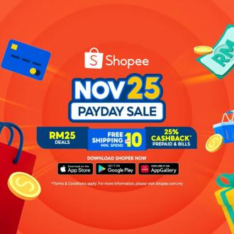 Shopee PayDay Sale (25 November 2022)